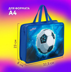 Папка на молнии с ручками «Football» - Фото 8