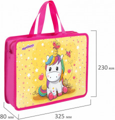 Папка на молнии с ручками «Unipony» - Фото 3