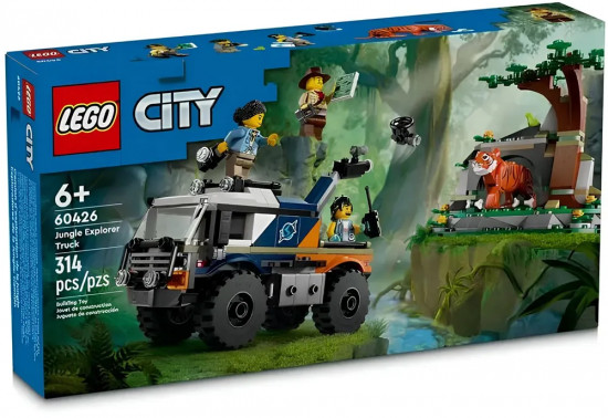 Конструктор LEGO® 60426 Вездеход исследователя джунглей
