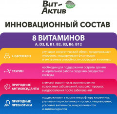 Биологически активная кормовая добавка «Вит-Актив» для кошек старше 7 лет - Фото 2