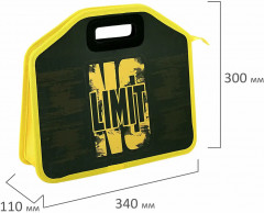 Папка-сумка на молнии «No limit» - Фото 5