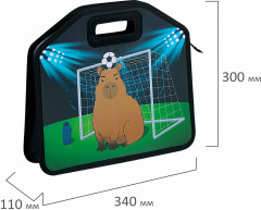 Папка-сумка на молнии «Capyball» - Фото 8