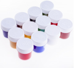 Гуашь художественная (12 цветов, 20 мл) - Фото 1