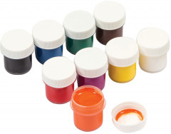 Гуашь (9 цветов, 20 мл) - Фото 1