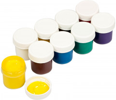 Гуашь (9 цветов, 20 мл) - Фото 1