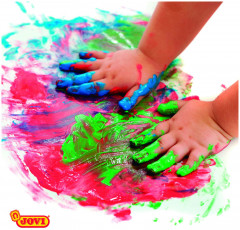 Краски пальчиковые (6 цветов, 750 г, с аксессуарами) - Фото 6