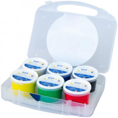 Краски пальчиковые (6 цветов, 600 г) - Фото 3