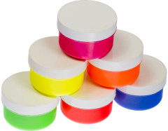 Краски пальчиковые флуоресцентные (6 цветов, 360 г) - Фото 2