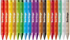 Мелки восковые (18 цветов) - Фото 2