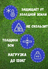Каремат самонадувающийся одноместный - Фото 3