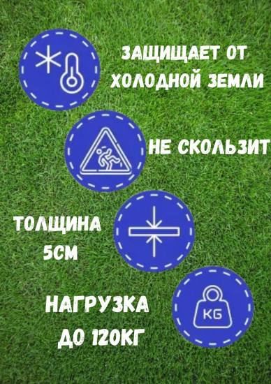 Каремат самонадувающийся одноместный