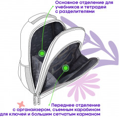 Ранец «Pixel style» - Фото 5