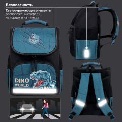 Ранец школьный «Dino world» - Фото 7