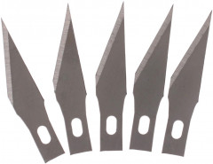 Нож-скальпель канцелярский с запасными лезвиями - Фото 2