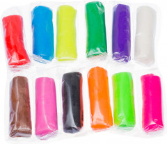 Тесто для лепки (12 цветов) - Фото 1