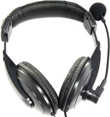 Наушники-гарнитура проводные Gryphon 750 (черный) - Фото 1
