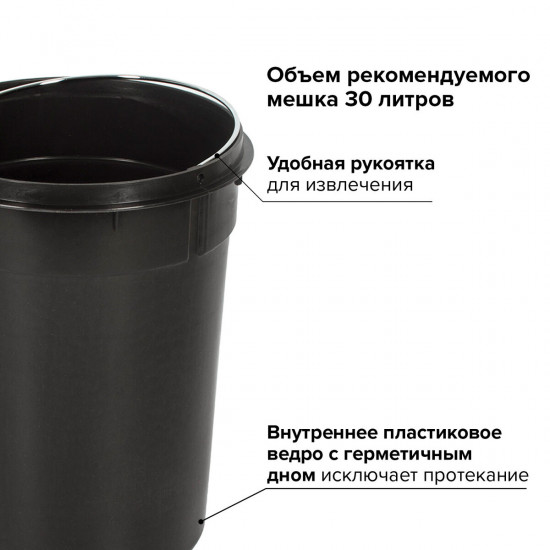 Ведро-контейнер для мусора