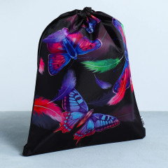 Мешок для обуви «Яркие бабочки» - Фото 2