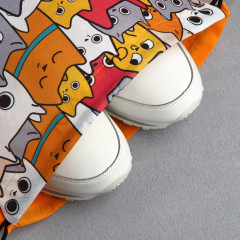 Мешок для обуви с прозрачным окном «Котики» - Фото 4