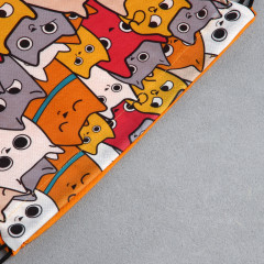 Мешок для обуви с прозрачным окном «Котики» - Фото 5