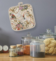Прихватка кухонная «Журавли» - Фото 1