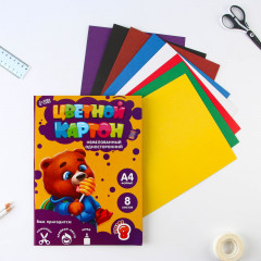 Картон цветной немелованный «Енотик» - Фото 1