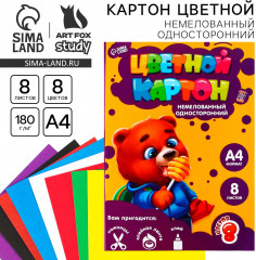 Картон цветной немелованный «Енотик» - Фото 7