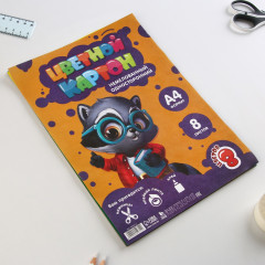 Картон цветной немелованный «Умный енотик» - Фото 6