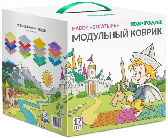 Коврик массажный модульный «Богатырь»