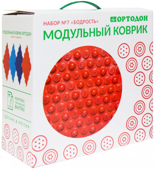 Коврик массажный модульный «Бодрость»