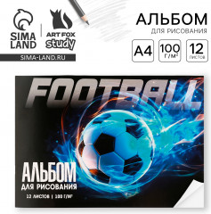 Альбом для рисования «Футбольный мяч» - Фото 1