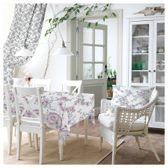 Скатерть рогожка «Сиреневый букет» - Фото 1