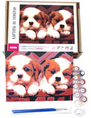 Картина по номерам «Симпатичные друзья» - Фото 1