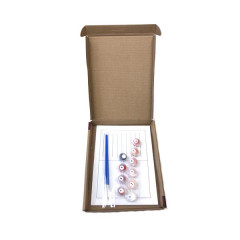 Картина по номерам «Оттенки розового» (15×20 см) - Фото 3