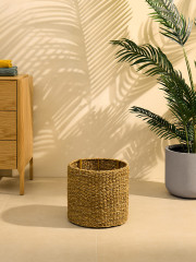 Круглый плетеный пуф «Loise» - Фото 1