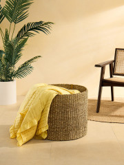 Круглый плетеный пуф «Doris» - Фото 2