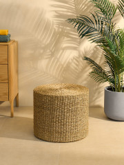 Круглый плетеный пуф «Doris» - Фото 3