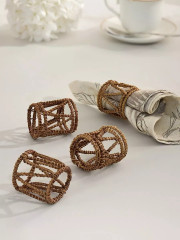 Набор колец для салфеток плетеный «Nubia» - Фото 2