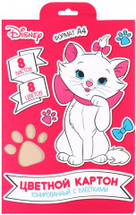 Картон цветной с блёстками «Коты Аристократы» - Фото 4