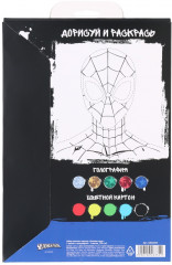 Картон цветной с голографией «Человек-паук» - Фото 5