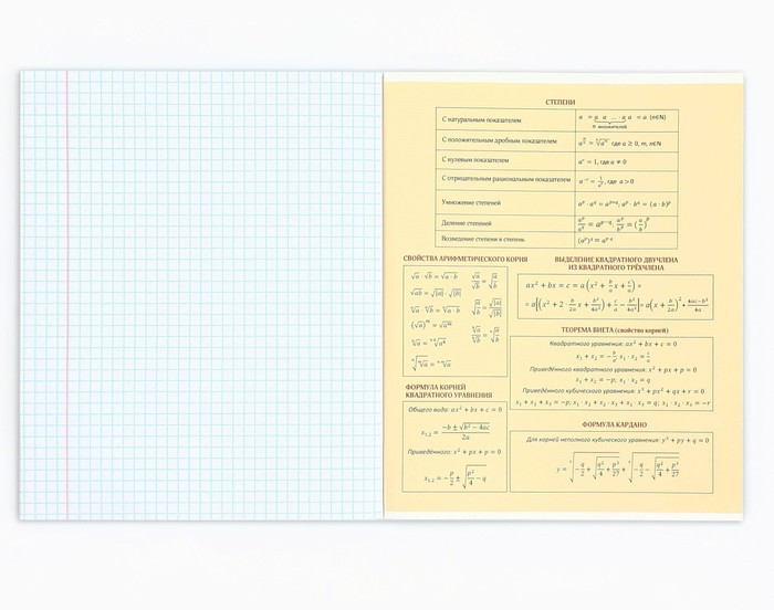 Тетрадь предметная «Аниме комикс. Алгебра» | Study — Аниме | ArtFox | Фото 5