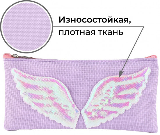 Пенал школьный «С крыльями»