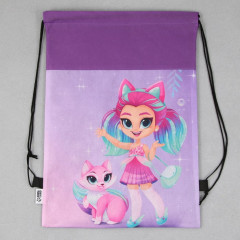 Мешок для обуви «Волшебная девочка с питомцем» - Фото 6