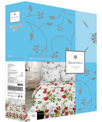 Комплект постельного белья «Ангельский полет» (арт. 7659/1, 1,5-спальный, бязь, 2 наволочки 70х70) - Фото 1