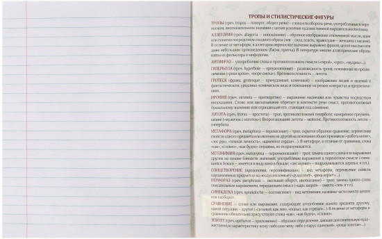 Тетрадь предметная «Анимэ. Литература»