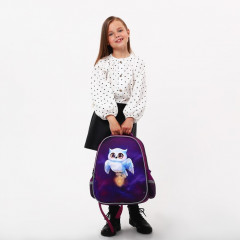 Рюкзак школьный «Сова с лампой» - Фото 8