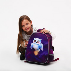 Рюкзак школьный «Сова с лампой» - Фото 11