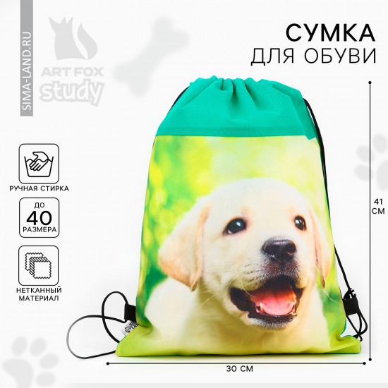 Мешок для обуви «Милый щенок»