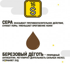 Мыло туалетное «Серно-дегтярное» - Фото 4