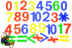 Шнуровка «Цифры и знаки» - Фото 1